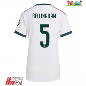 Real Madrid Jude Bellingham #5 Primera Equipación Mujer 2026-27 Manga Corta